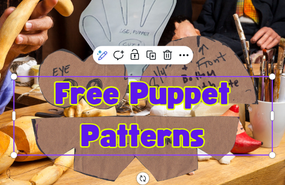 Free puppet patterns